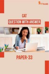 CAT Question With Answer Paper-33 CAT Question With Answer Paper-33